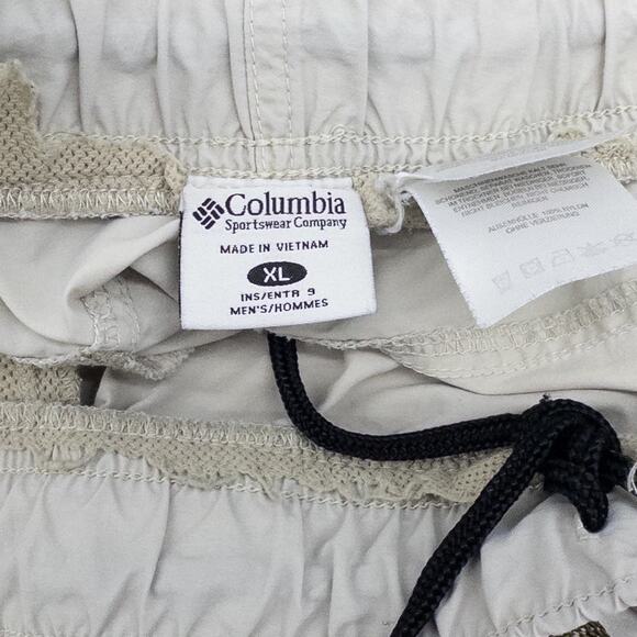 Columbia Men's Cargo Shorts Tan XL - Picture 3 of 4